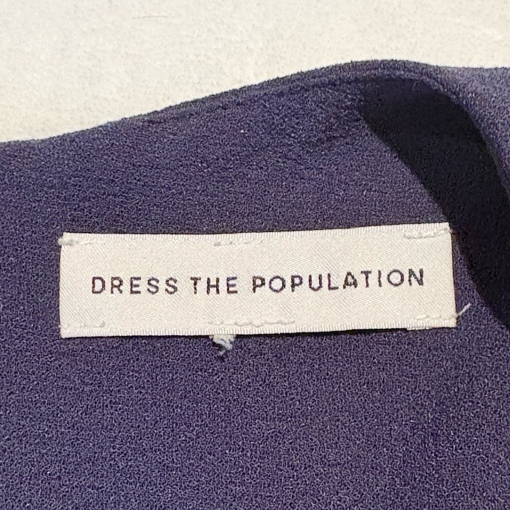 Dress the Population midnight blue Catalina dress - Picture 7 of 9